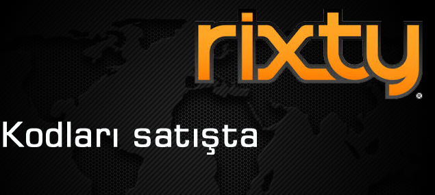 Rixty Kodları satışta - XGame